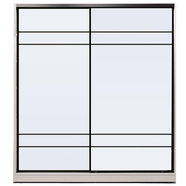 Dulap Andrani PETRA 200 x 60 x 220 / DSP / Alb photo 1