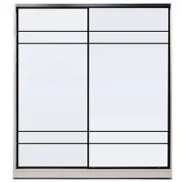 Dulap Andrani PETRA 200 x 60 x 220 / DSP / Alb