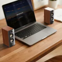 Sistem audio F&D R330BT / Brown photo 5