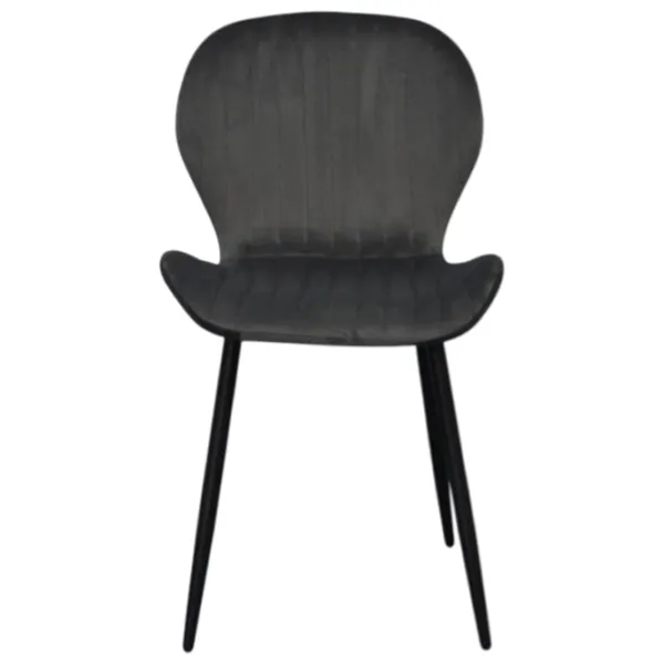Scaun de bucătărie Evelin YTC-064B Stofă/ Dark Gray Black photo 1