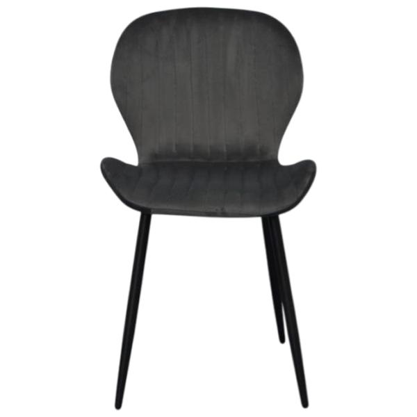 Scaun de bucătărie Evelin YTC-064B Stofă/ Dark Gray Black photo 1
