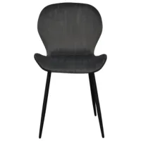 Scaun de bucătărie Evelin YTC-064B Stofă/ Dark Gray Black