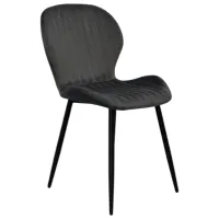 Scaun de bucătărie Evelin YTC-064B Stofă/ Dark Gray Black photo 2