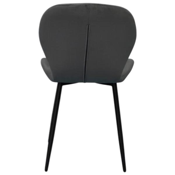 Scaun de bucătărie Evelin YTC-064B Stofă/ Dark Gray Black photo 3