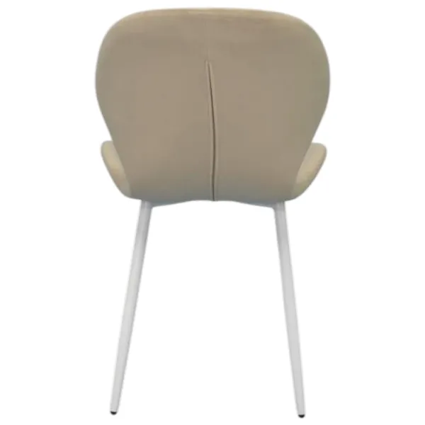 Scaun de bucătărie Evelin YTC-064 Wh Stofă/ Light Beige White photo 2
