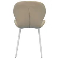 Scaun de bucătărie Evelin YTC-064 Wh Stofă/ Light Beige White photo 2