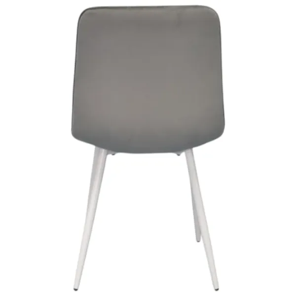 Scaun de bucătărie Evelin YTC-080 Wh Stofă/ Light Gray White photo 2
