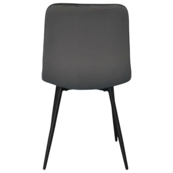 Scaun de bucătărie Evelin YTC-080 B Stofă/ Dark Gray Black photo 2