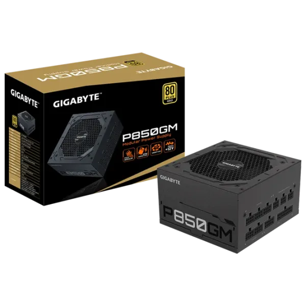 Sursă de alimentare Gigabyte GP-P850GM 80+ Gold / 850 W photo 7