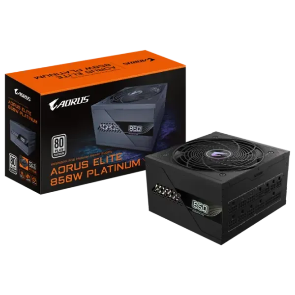 Sursă de alimentare Gigabyte AORUS ELITE GP-AE850PM PG5 80+ Platinum / 850 W photo 6