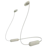 Наушники Sony WI-C100 Бежевый Беспроводные/ Персональный