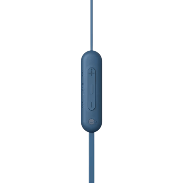 Наушники Sony WI-C100 Синий Беспроводные/ Персональный photo 2