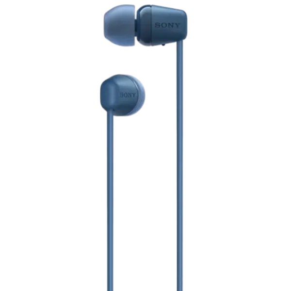 Наушники Sony WI-C100 Синий Беспроводные/ Персональный photo 3