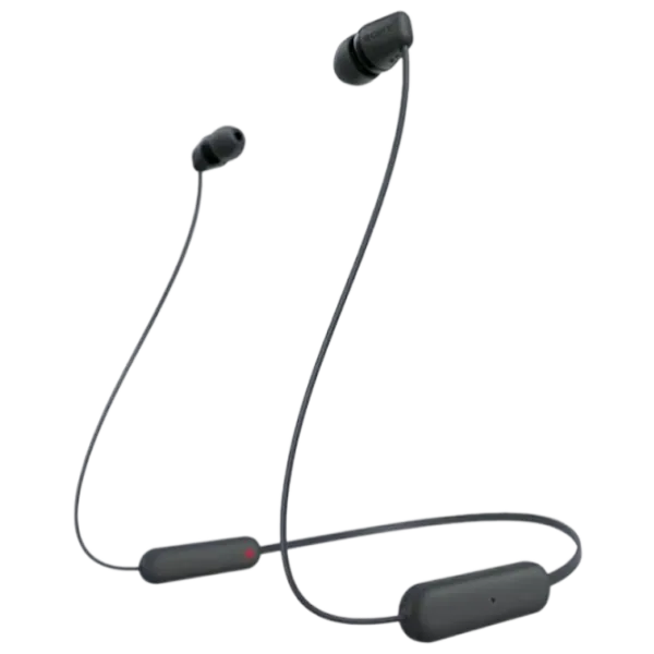 Наушники Sony WI-C100 Черный Беспроводные/ Персональный photo 1