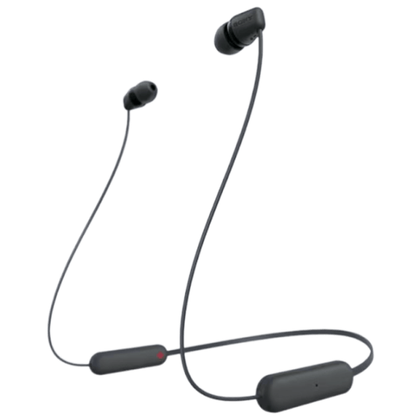 Наушники Sony WI-C100 Черный Беспроводные/ Персональный photo 1