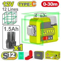 Nivelă lazer DYLLU DTLE8M12 Linear / Acumulator photo 2
