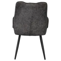 Обеденные стол со стульями Evelin DT 432-3R B + 4 QT-227B UF885-13 Прямоугольная / ДСП / Тёмно-серый photo 8