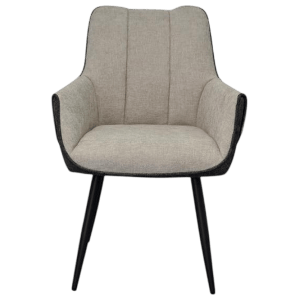 Set masă și scaune Evelin DT 432-1R B + 4 QT-227B UF885-13 Dreptunghiulară / PAL / Light Gray photo 2