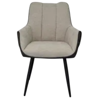 Обеденные стол со стульями Evelin DT 432-1R B + 4 QT-227B UF885-13 Прямоугольная / ДСП / Светло Серый photo 2