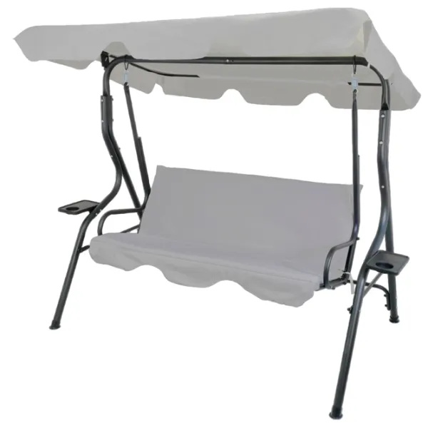 Leagăn de grădină GardenLine KRE5422  Gray / 220 kg photo 1