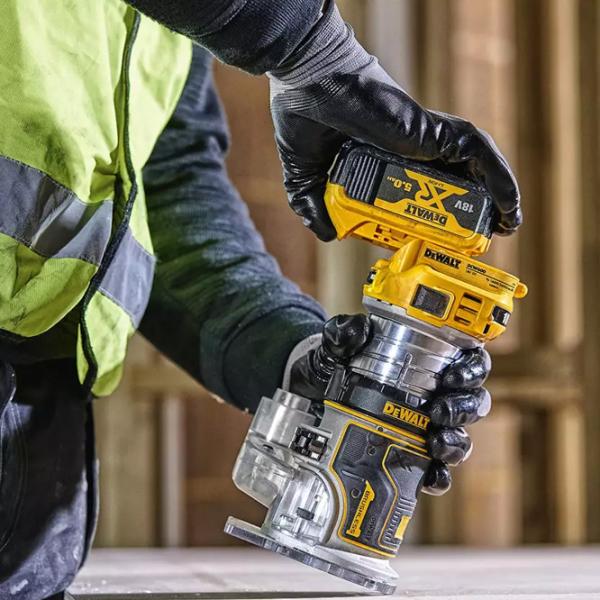 Фрезер Dewalt DCW604NT-XJ  / Желтый photo 7