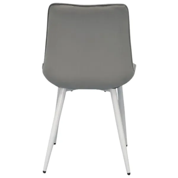 Scaun de bucătărie Evelin YTC-055WH Stofă/ Light Gray White photo 2