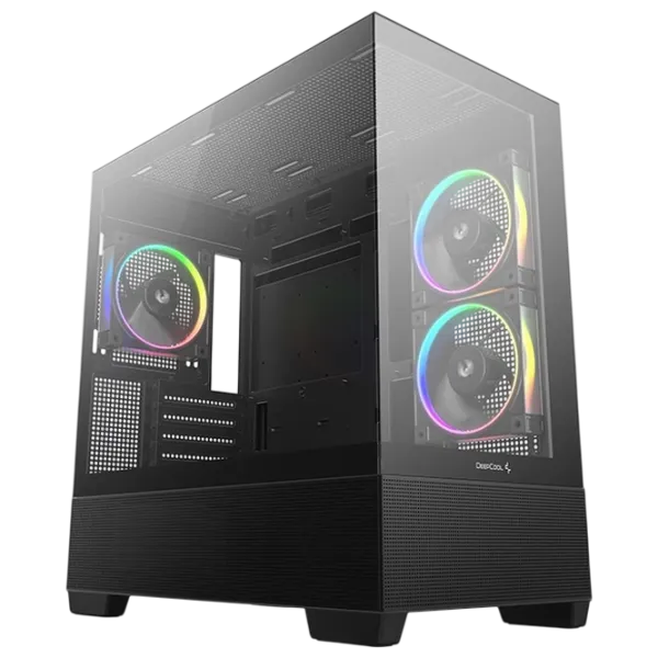 Carcasă Deepcool CG380 3F Mid Tower / Black photo 1