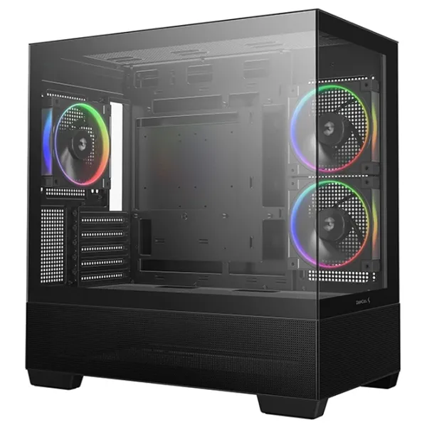 Carcasă Deepcool CG380 3F Mid Tower / Black photo 2