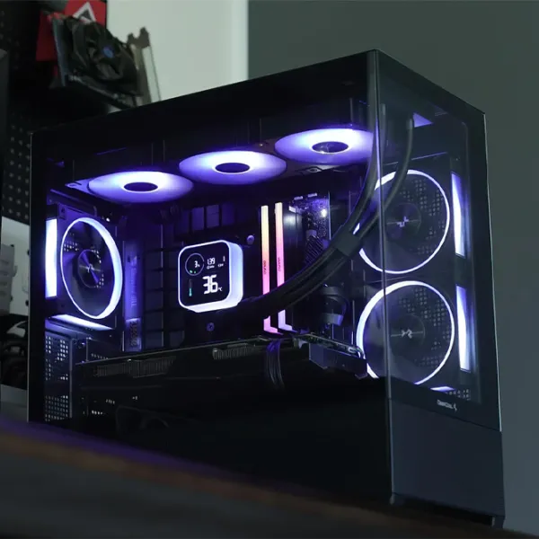 Carcasă Deepcool CG380 3F Mid Tower / Black photo 11
