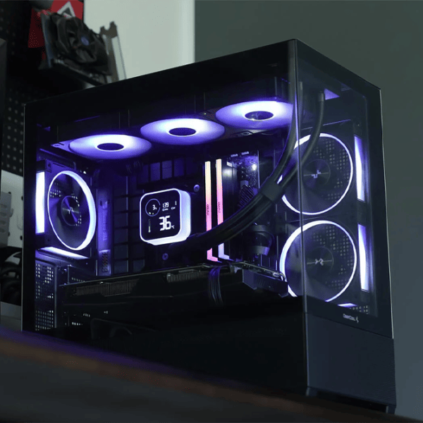 Carcasă Deepcool CG380 3F Mid Tower / Black photo 11