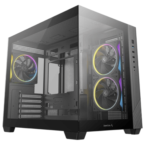 Carcasă Deepcool CG330 3F Mini Tower / Black photo 1