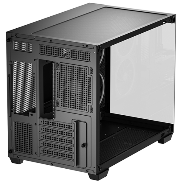 Carcasă Deepcool CG330 3F Mini Tower / Black photo 4