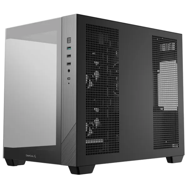 Carcasă Deepcool CG330 3F Mini Tower / Black photo 5