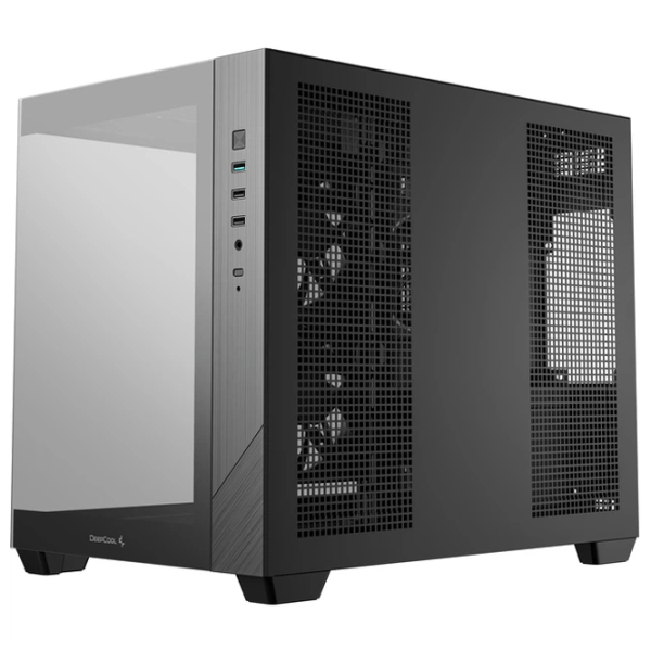 Carcasă Deepcool CG330 3F Mini Tower / Black photo 5