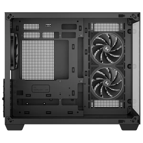 Carcasă Deepcool CG330 3F Mini Tower / Black photo 6