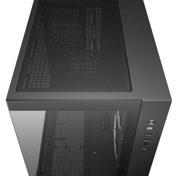 Carcasă Deepcool CG330 3F Mini Tower / Black photo 9