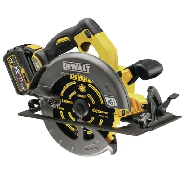 Дисковая пила Dewalt DCS575T2 190 мм / Желтый photo 1