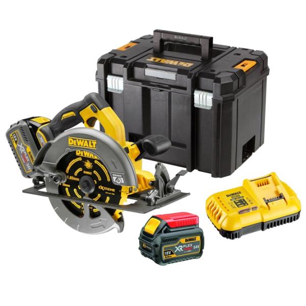 Дисковая пила Dewalt DCS575T2 190 мм / Желтый photo 3