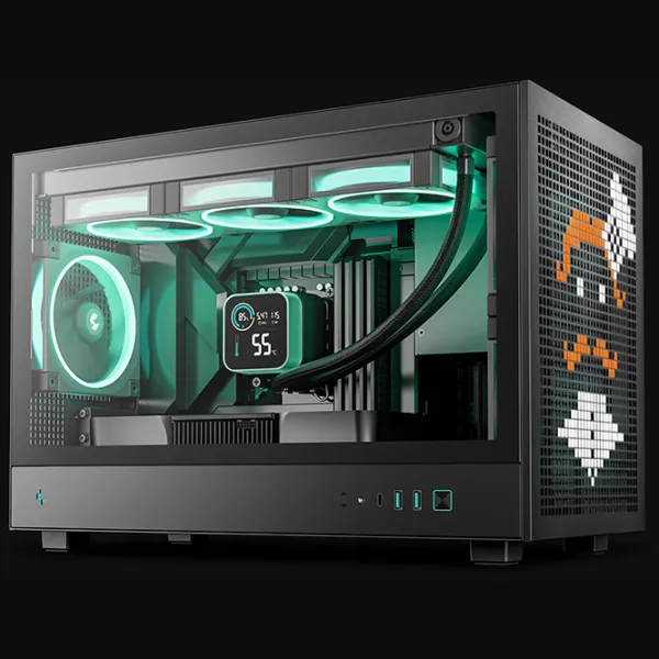 Корпус Deepcool CH260 Mini Tower / Черный photo 10