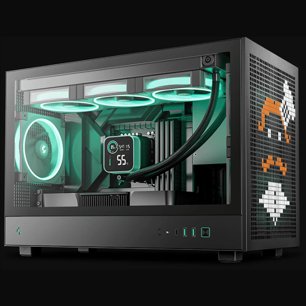 Корпус Deepcool CH260 Mini Tower / Черный photo 10