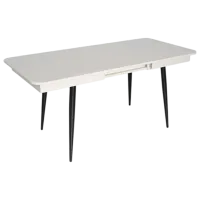 Обеденные стол со стульями Evelin DT 431-1R B + 4 YTC-064B BLU-14 Прямоугольная / ДСП / Тёмно-серый photo 7