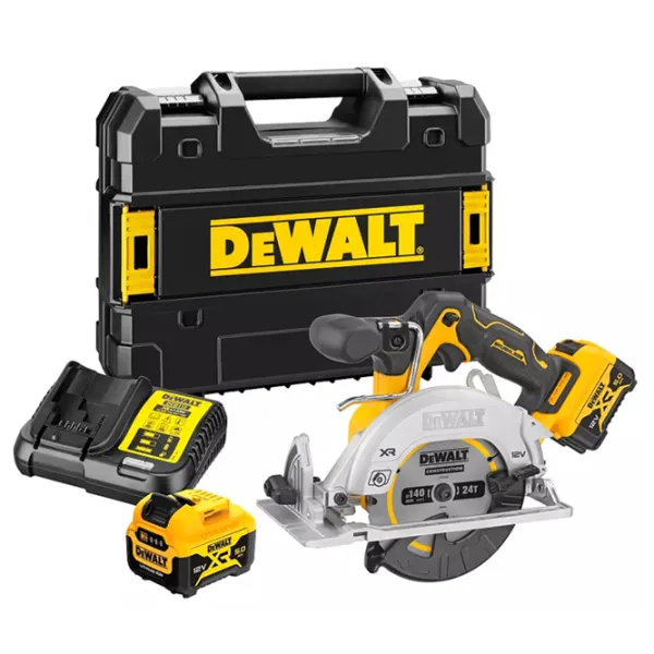 Fierăstrău circular Dewalt DCS512P2-XJ 140 mm / Yellow photo 3