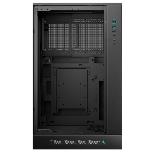 Carcasă Deepcool CH270 Digital Mini Tower / Black photo 5