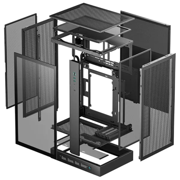 Carcasă Deepcool CH270 Digital Mini Tower / Black photo 10