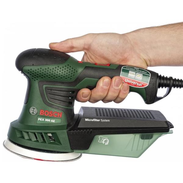 Шлифовальная машина Bosch PEX 300 AE Эксцентриковая / 270 Вт / Зеленый photo 4