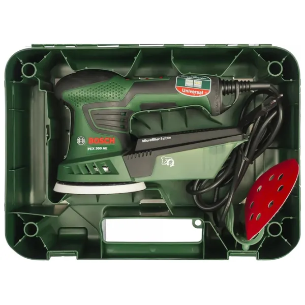 Шлифовальная машина Bosch PEX 300 AE Эксцентриковая / 270 Вт / Зеленый photo 5