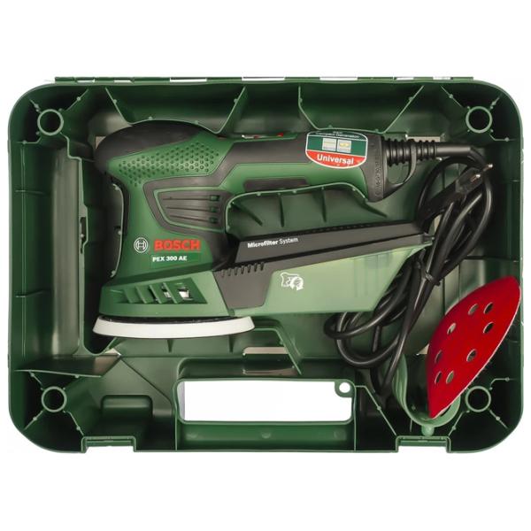 Шлифовальная машина Bosch PEX 300 AE Эксцентриковая / 270 Вт / Зеленый photo 5