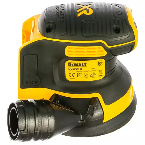 Șlefuitor Dewalt DCW210N Cu excentric / / Yellow photo 2