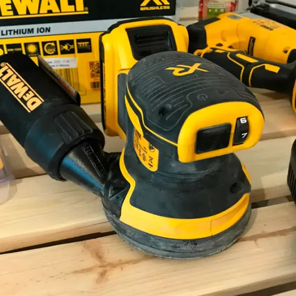 Șlefuitor Dewalt DCW210N Cu excentric / / Yellow photo 4