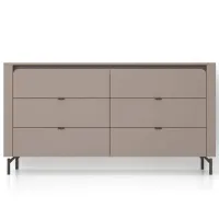 Комод Fabrik Home Velori 81 x 163 x 38см / ЛДСП / Глиняный серый photo 2